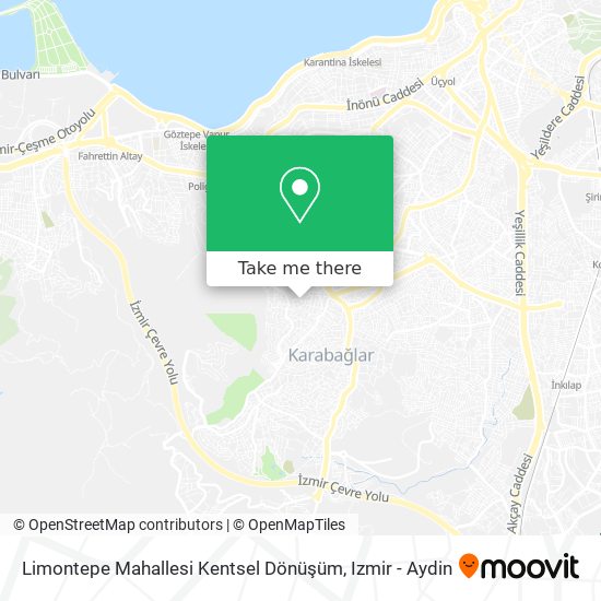 Limontepe Mahallesi Kentsel Dönüşüm map
