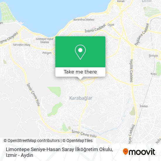 Limontepe Seniye-Hasan Saray İlköğretim Okulu map