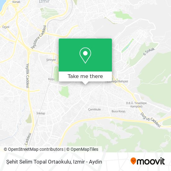 Şehit Selim Topal Ortaokulu map
