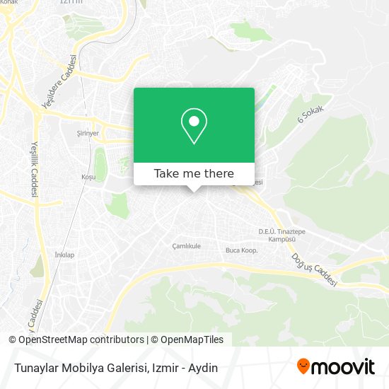 Tunaylar Mobilya Galerisi map