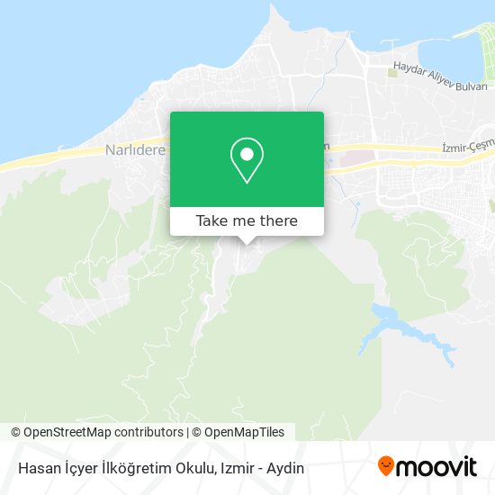 Hasan İçyer İlköğretim Okulu map