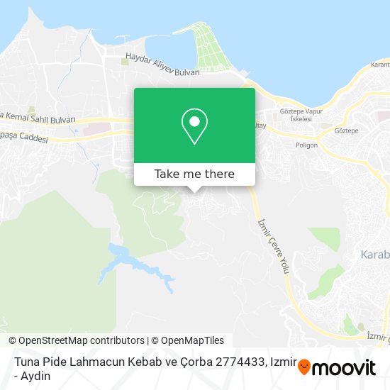 Tuna Pide Lahmacun Kebab ve Çorba 2774433 map