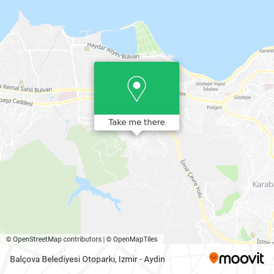 Balçova Belediyesi Otoparkı map