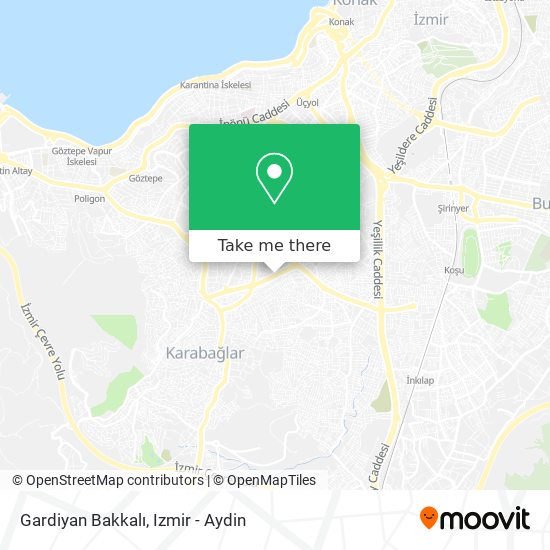 Gardiyan Bakkalı map