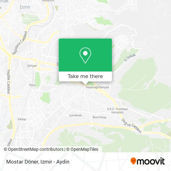 Mostar Döner map