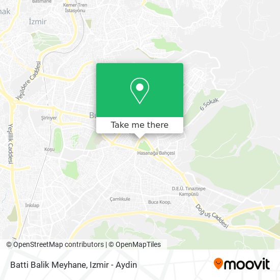 Batti Balik Meyhane map