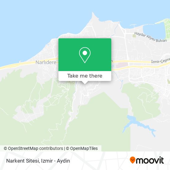 Narkent Sitesi map