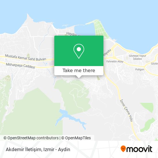 Akdemir İletişim map