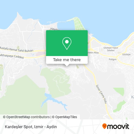 Kardeşler Spot map