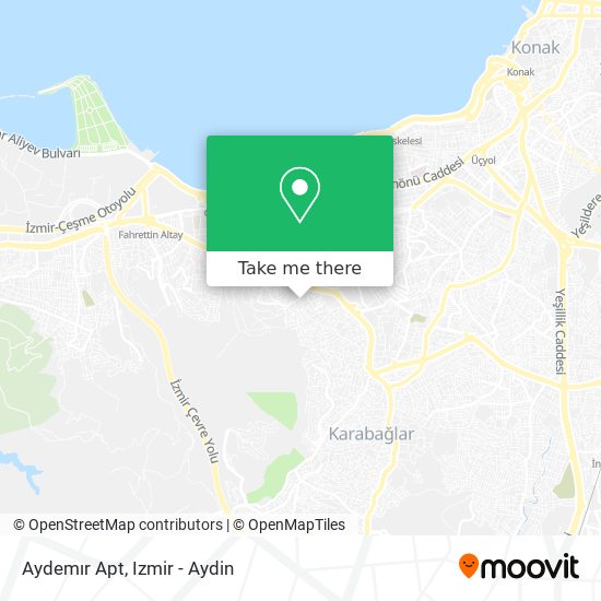 Aydemır Apt map