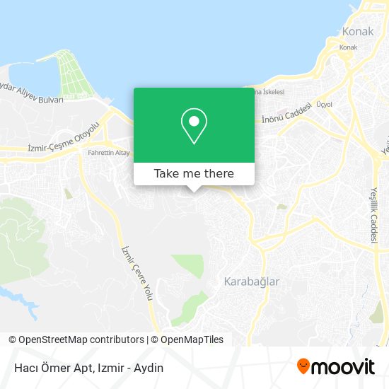 Hacı Ömer Apt map