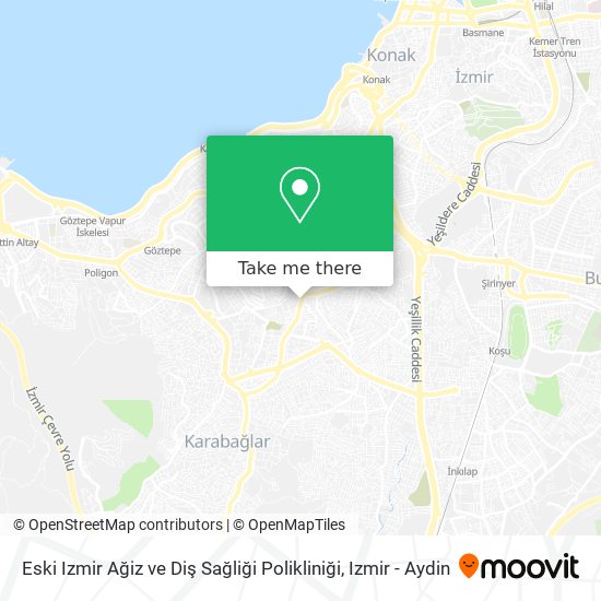 Eski Izmir Ağiz ve Diş Sağliği Polikliniği map