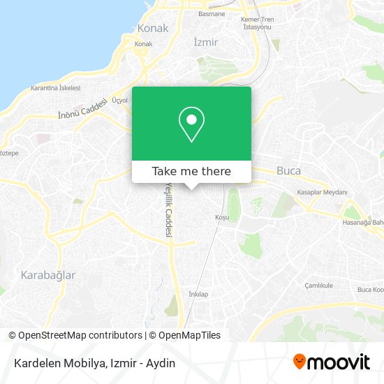 Kardelen Mobilya map