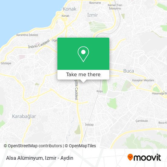Alsa Alüminyum map