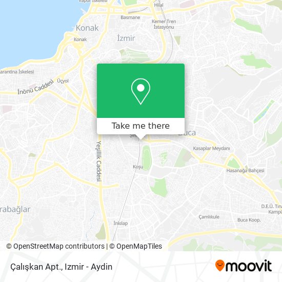 Çalışkan Apt. map