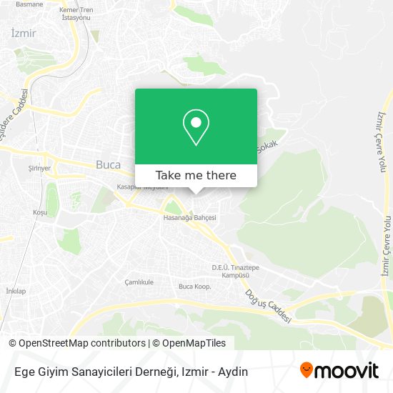 Ege Giyim Sanayicileri Derneği map