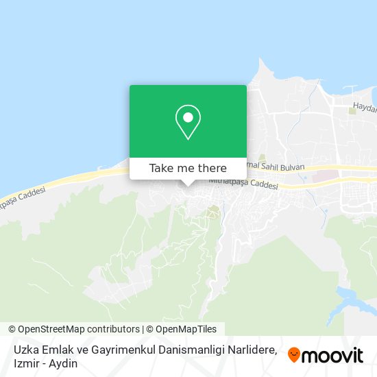 Uzka Emlak ve Gayrimenkul Danismanligi Narlidere map