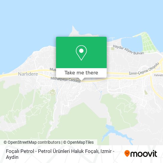 Foçalı Petrol - Petrol Ürünleri Haluk Foçalı map