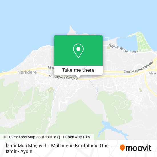 İzmir Mali Müşavirlik Muhasebe Bordolama Ofisi map