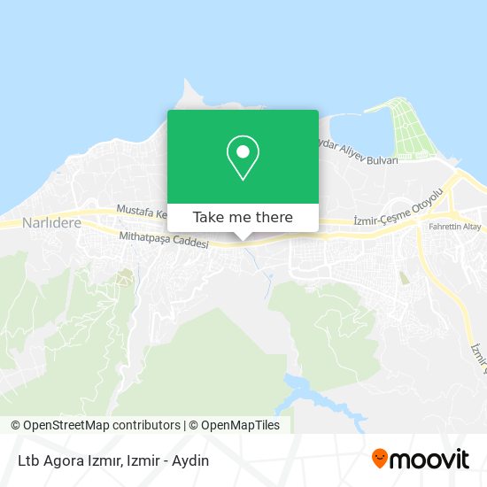 Ltb Agora Izmır map