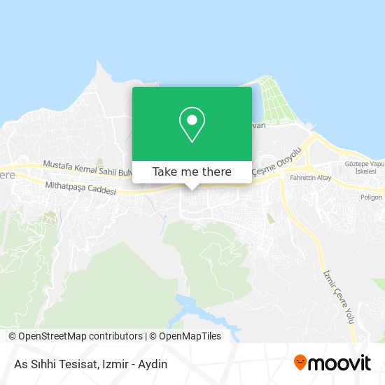 As Sıhhi Tesisat map