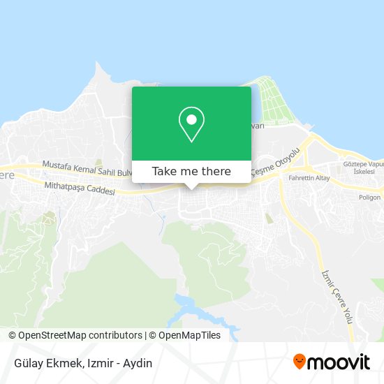 Gülay Ekmek map