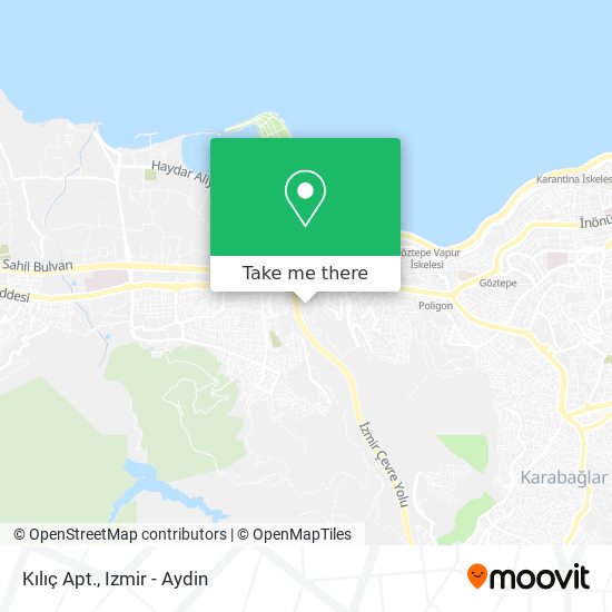 Kılıç Apt. map