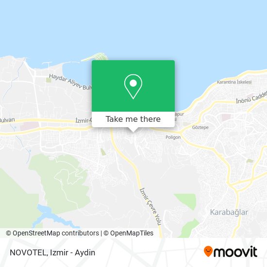 NOVOTEL map