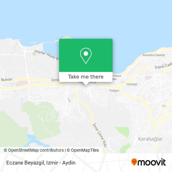 Eczane Beyazgil map