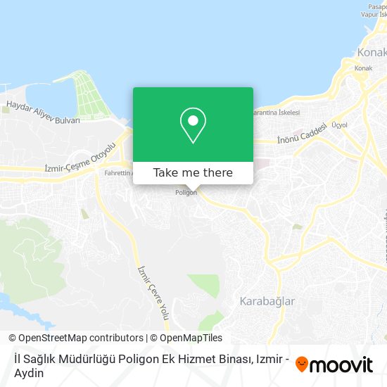 İl Sağlık Müdürlüğü Poligon Ek Hizmet Binası map