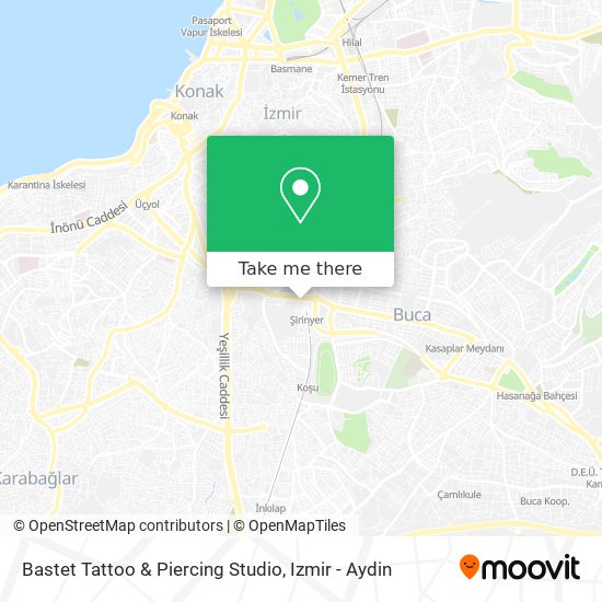 Bastet Tattoo & Piercing Studio map