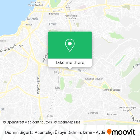 Didmin Sigorta Acenteliği Üzeyir Didmin map