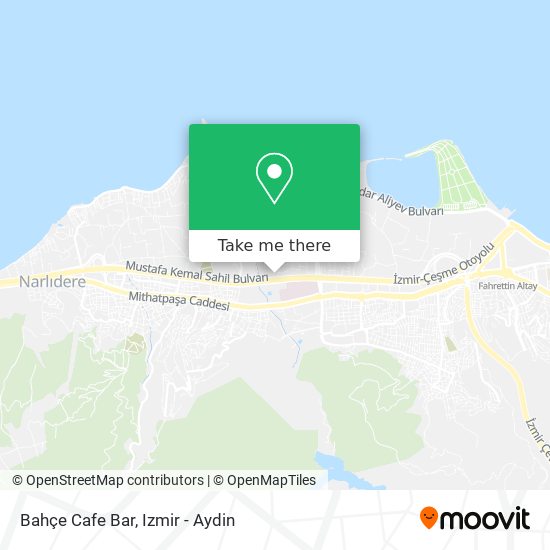 Bahçe Cafe Bar map