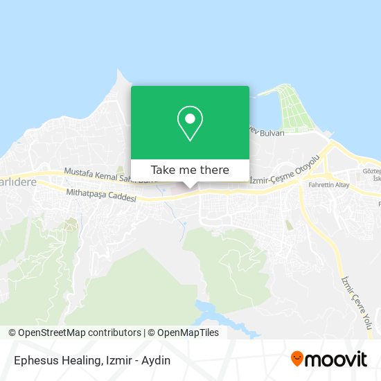 Ephesus Healing map