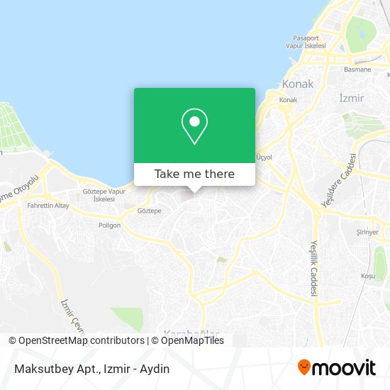 Maksutbey Apt. map
