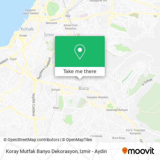 Koray Mutfak Banyo Dekorasyon map