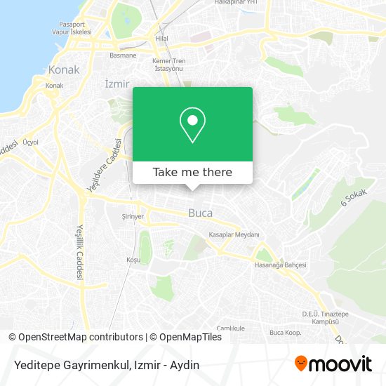 Yeditepe Gayrimenkul map