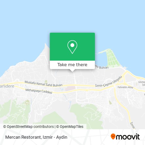 Mercan Restorant map