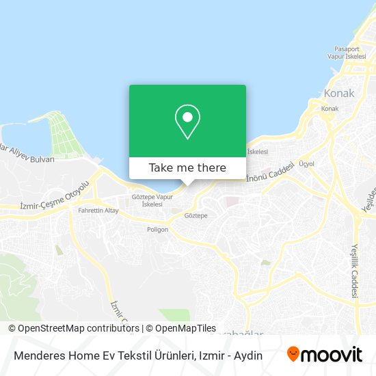 Menderes Home Ev Tekstil Ürünleri map