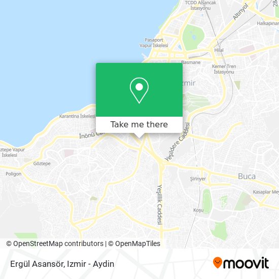 Ergül Asansör map