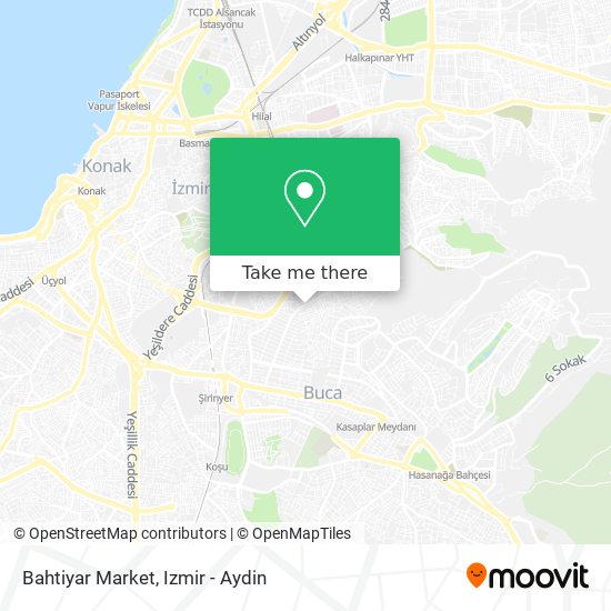 Bahtiyar Market map