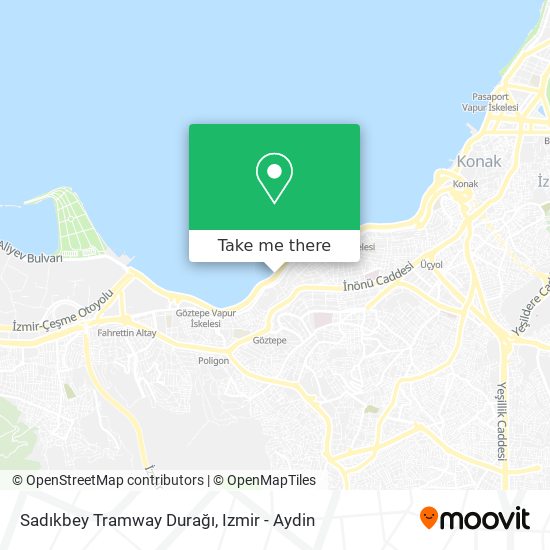 Sadıkbey Tramway Durağı map