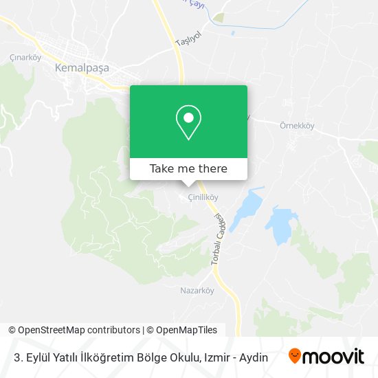 3. Eylül Yatılı İlköğretim Bölge Okulu map