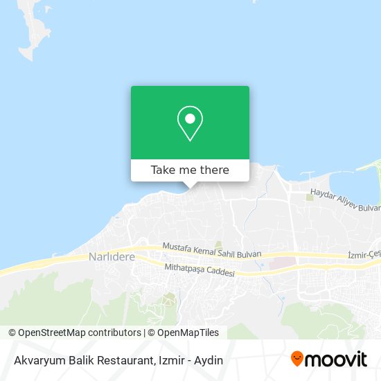 Akvaryum Balik Restaurant map