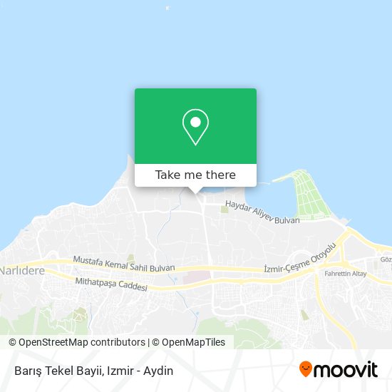 Barış Tekel Bayii map