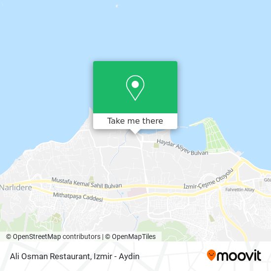 Ali Osman Restaurant map
