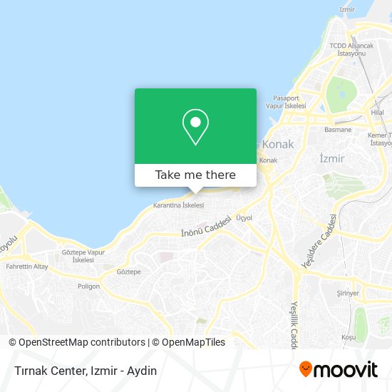 Tırnak Center map