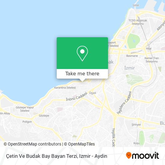 Çetin Ve Budak Bay Bayan Terzi map