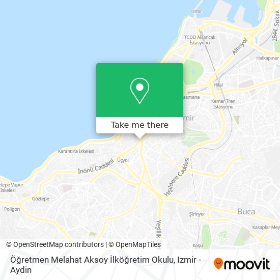 Öğretmen Melahat Aksoy İlköğretim Okulu map