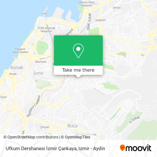 Ufkum Dershanesi İzmir Çankaya map